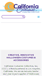 Mobile Screenshot of californiacostumes.com