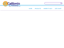 Tablet Screenshot of californiacostumes.com